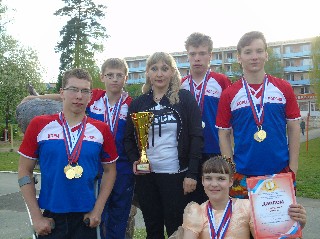 Победные старты Спартакиады